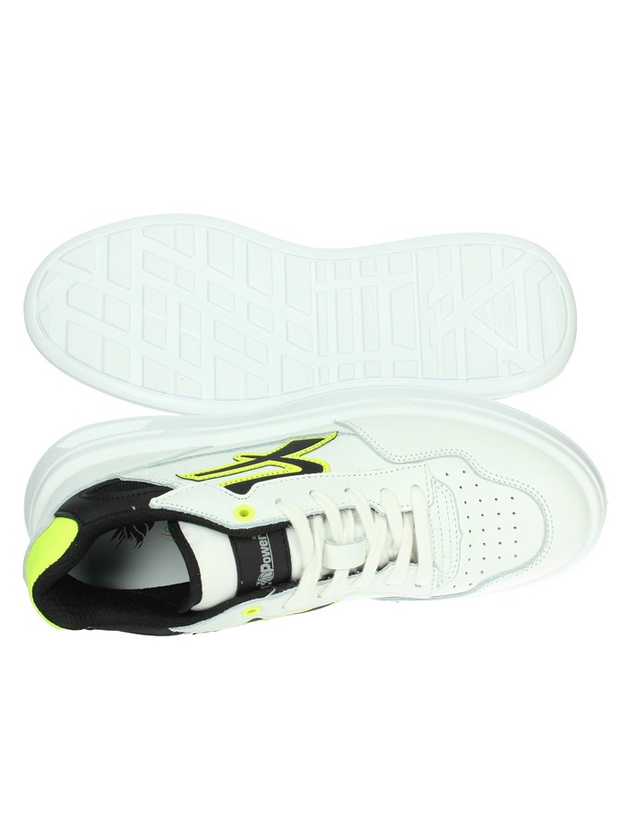 SNEAKERS BASSA UB20119 BIANCO/NERO