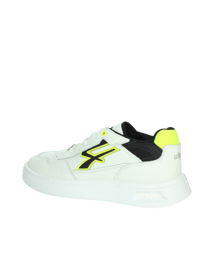 SNEAKERS BASSA UB20119 BIANCO/NERO