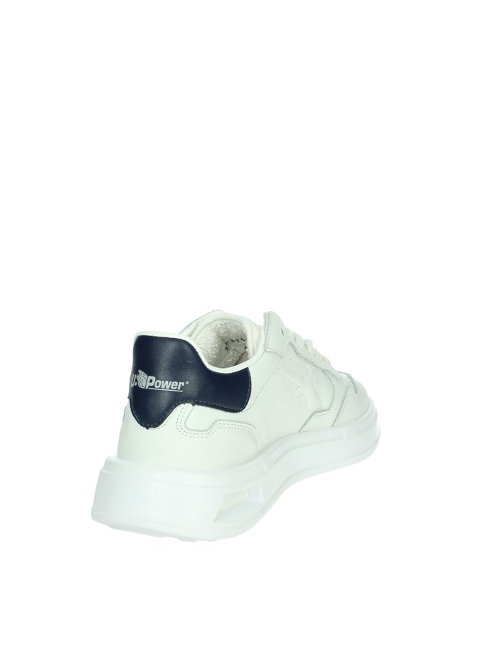 SNEAKERS BASSA UB20019 BIANCO/BLU