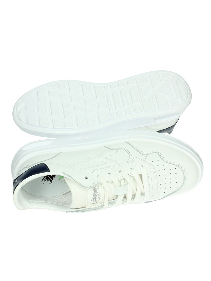 SNEAKERS BASSA UB20019 BIANCO/BLU