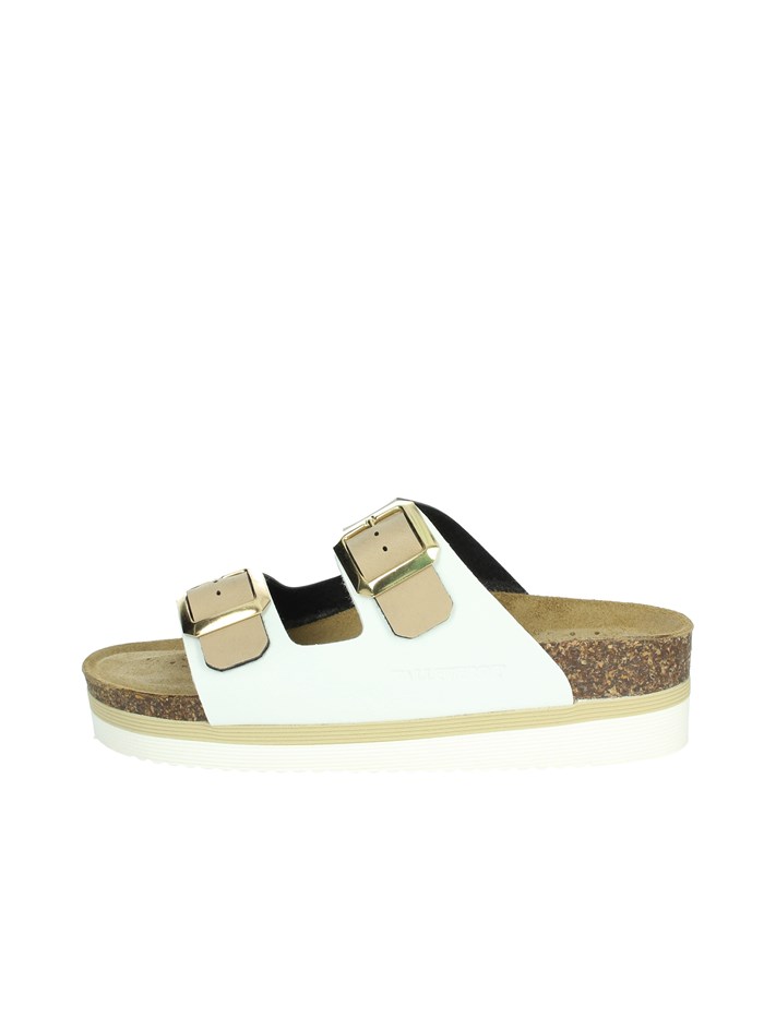 CIABATTE BASSE VG4800Q BIANCO/BEIGE