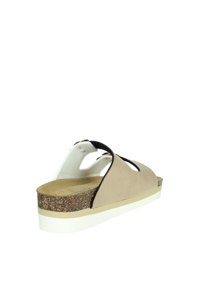 CIABATTE BASSE VG4800Q BIANCO/BEIGE