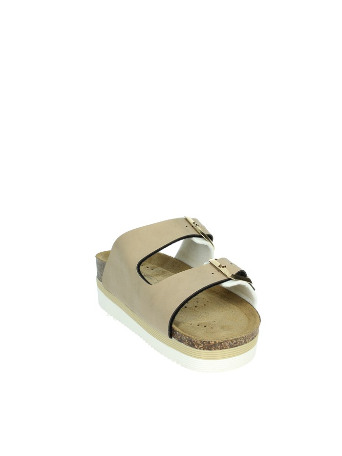 CIABATTE BASSE VG4800Q BIANCO/BEIGE