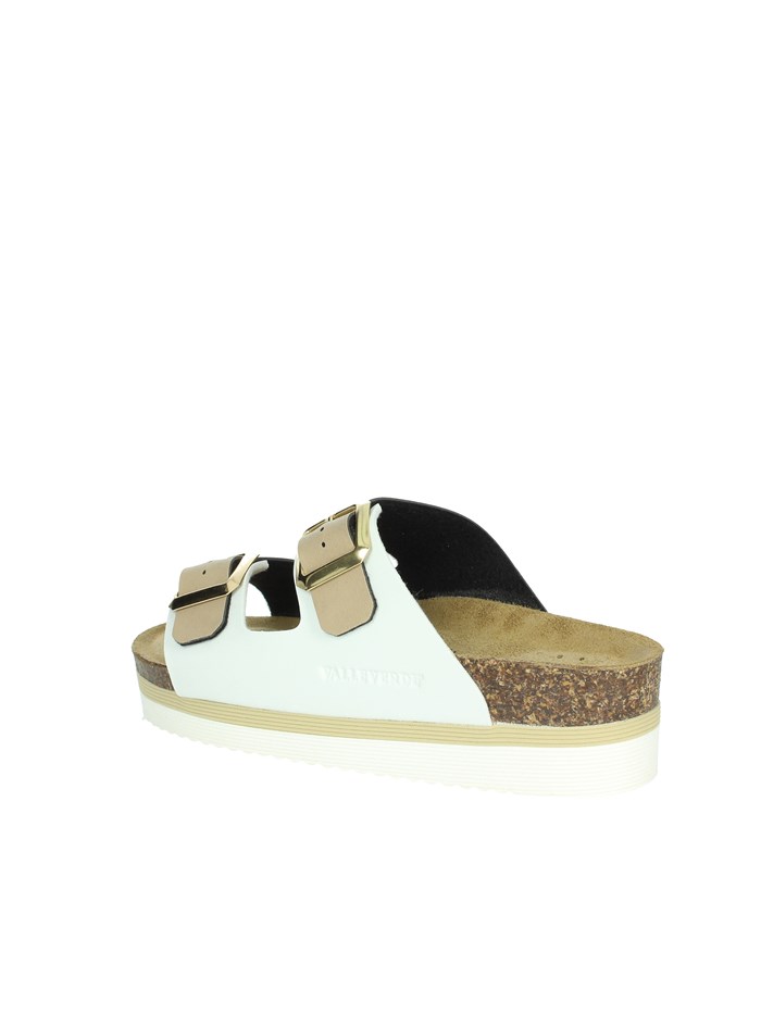 CIABATTE BASSE VG4800Q BIANCO/BEIGE