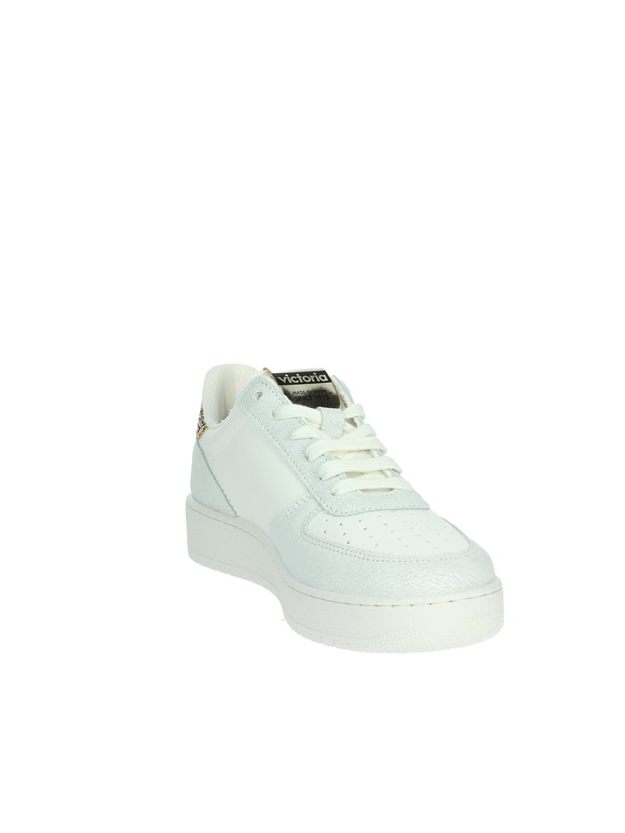 SNEAKERS BASSA 1258233 BIANCO/ORO