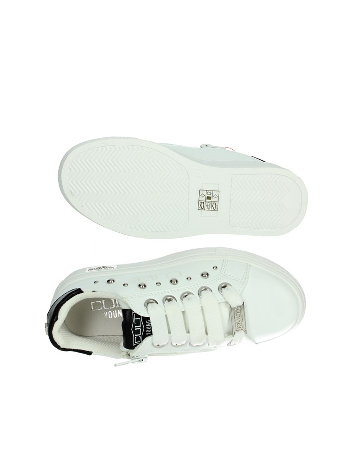 SNEAKERS BASSA T-164 BIANCO/NERO