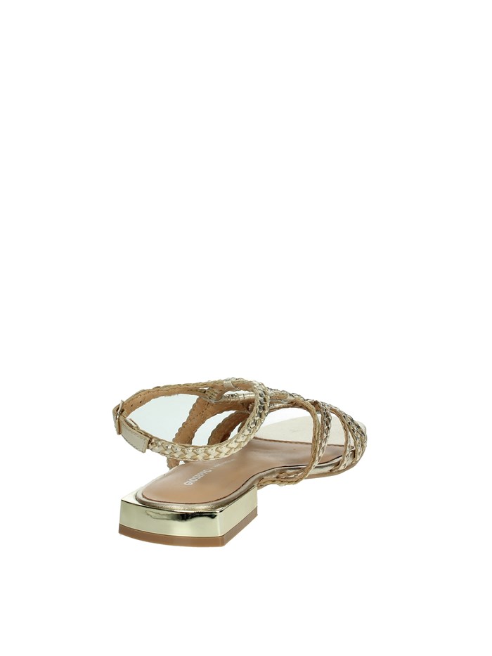 SANDALI BASSI 75455 PLATINO
