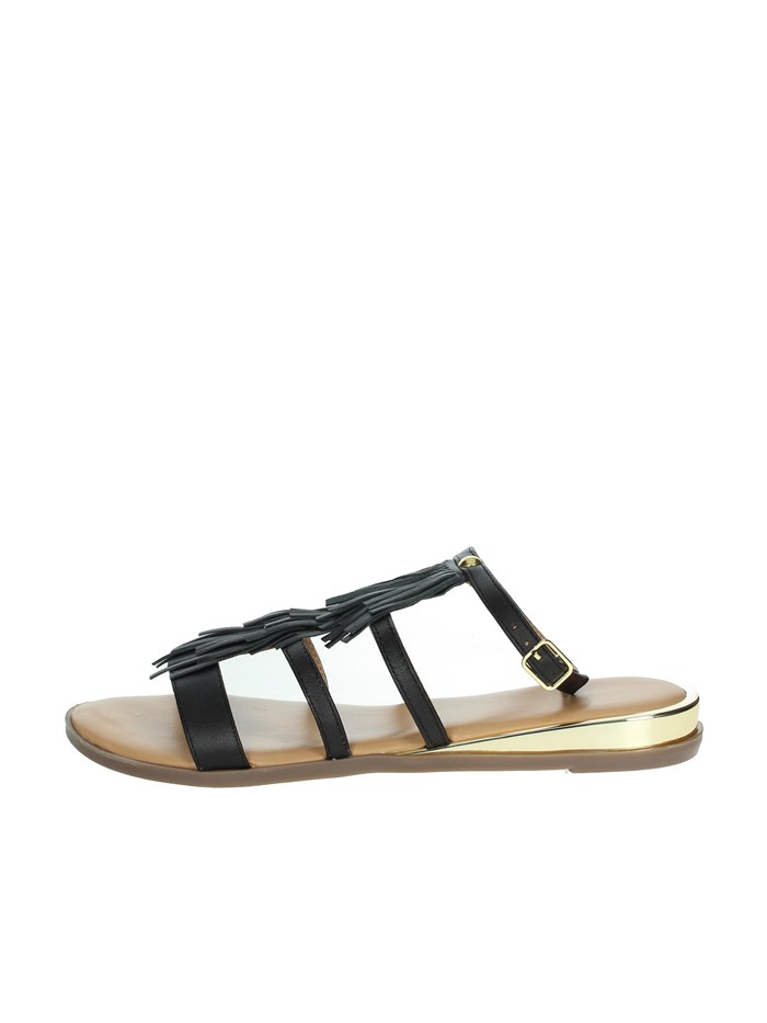 SANDALI BASSI 75219 NERO