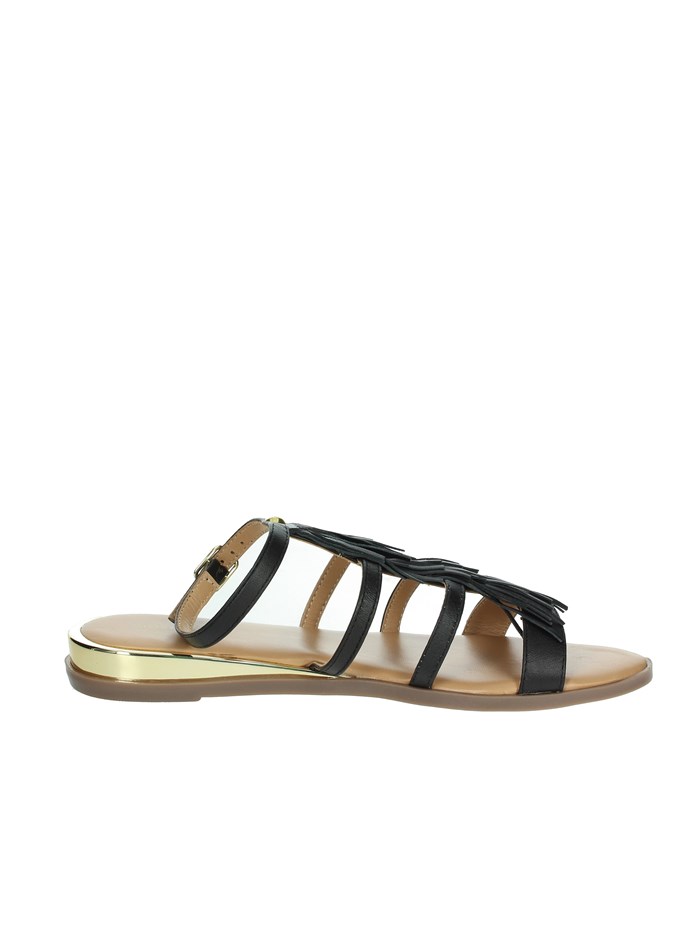 SANDALI BASSI 75219 NERO