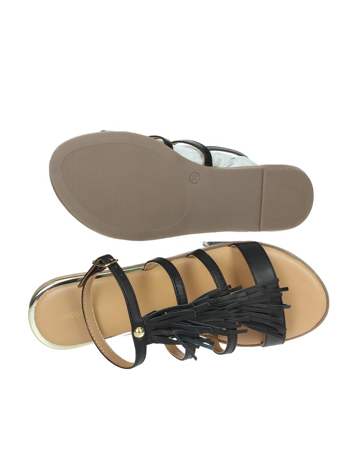 SANDALI BASSI 75219 NERO