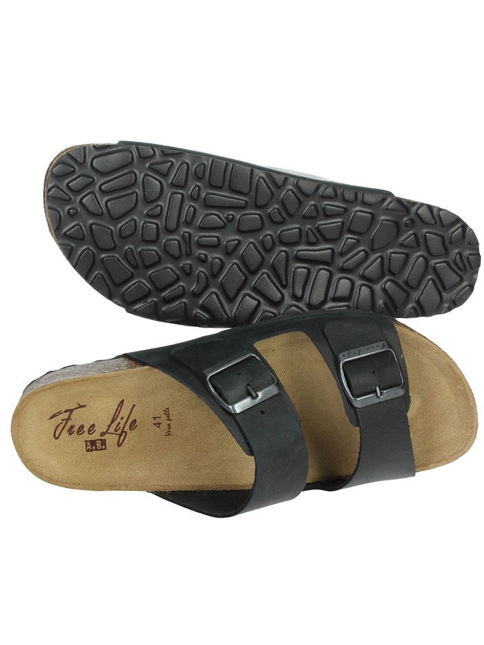 CIABATTE BASSE 1758UFL NERO