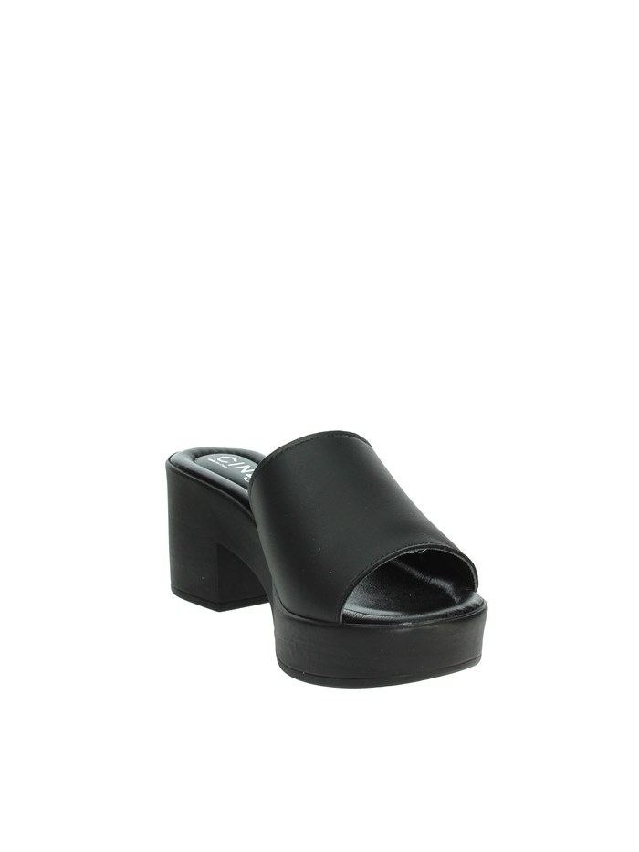 CIABATTE CON TACCO IAF203174 NERO