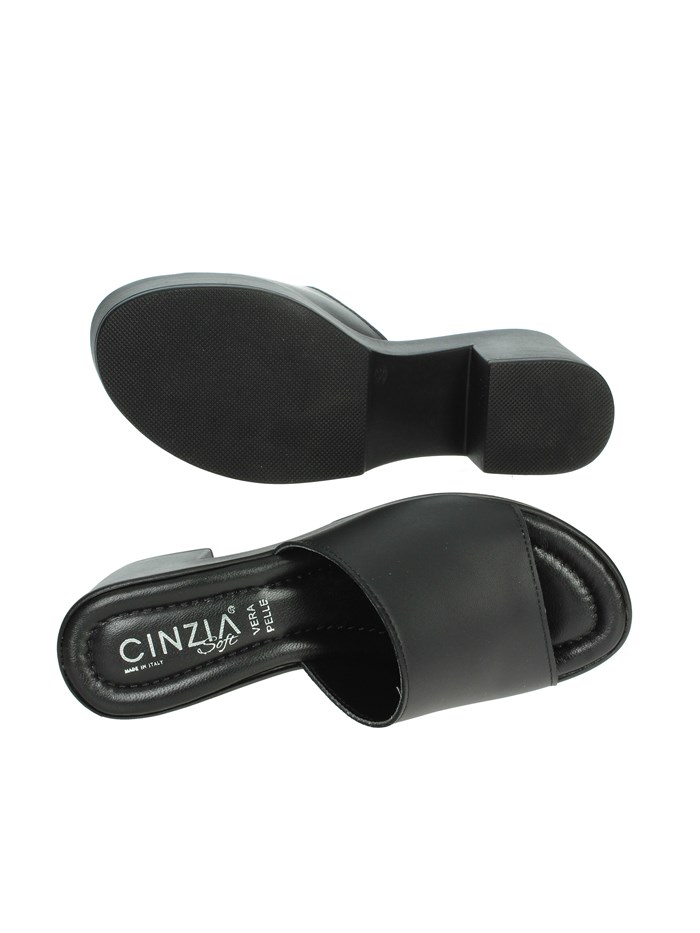 CIABATTE CON TACCO IAF203174 NERO