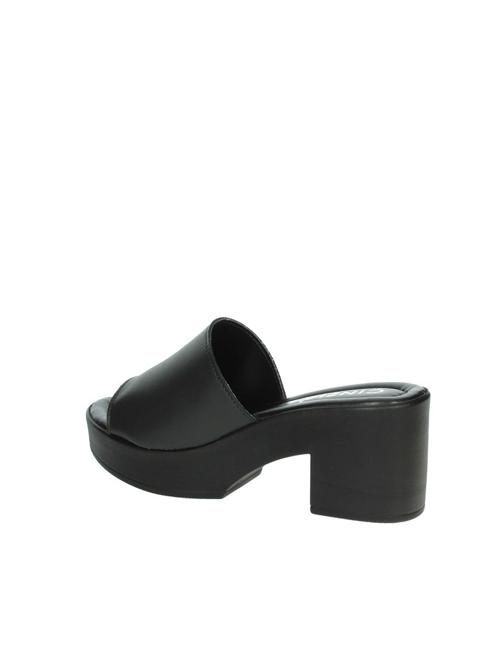 CIABATTE CON TACCO IAF203174 NERO