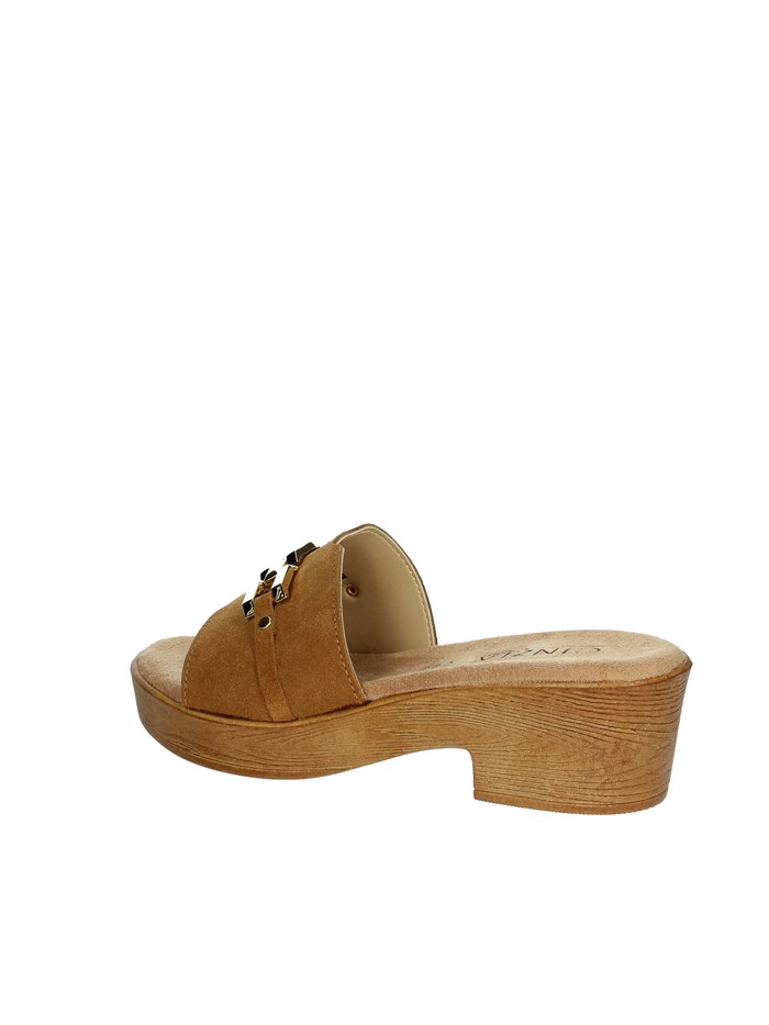 CIABATTE CON TACCO NG8977 CUOIO