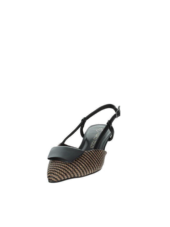DECOLLETE' 2-29503-44 NERO/BEIGE
