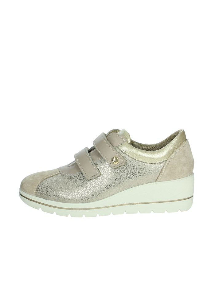 SNEAKERS BASSA 755780 BEIGE/ORO