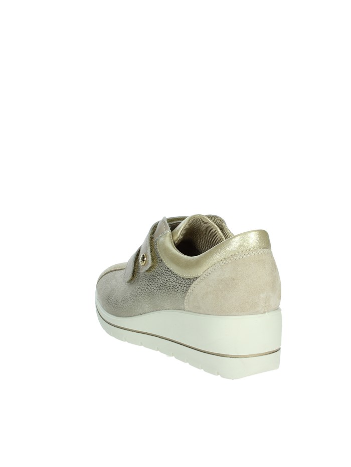 SNEAKERS BASSA 755780 BEIGE/ORO