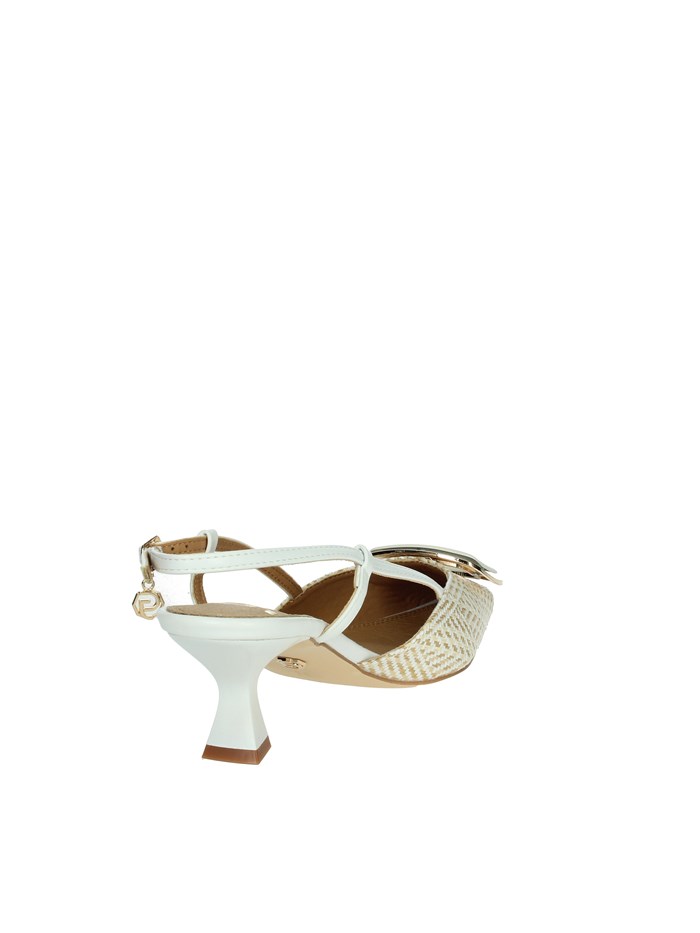 SLINGBACK GP827 BIANCO/BEIGE