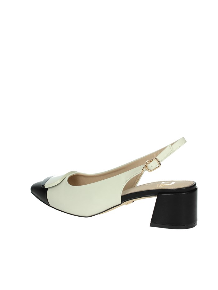 SLINGBACK GD269 NERO/BEIGE