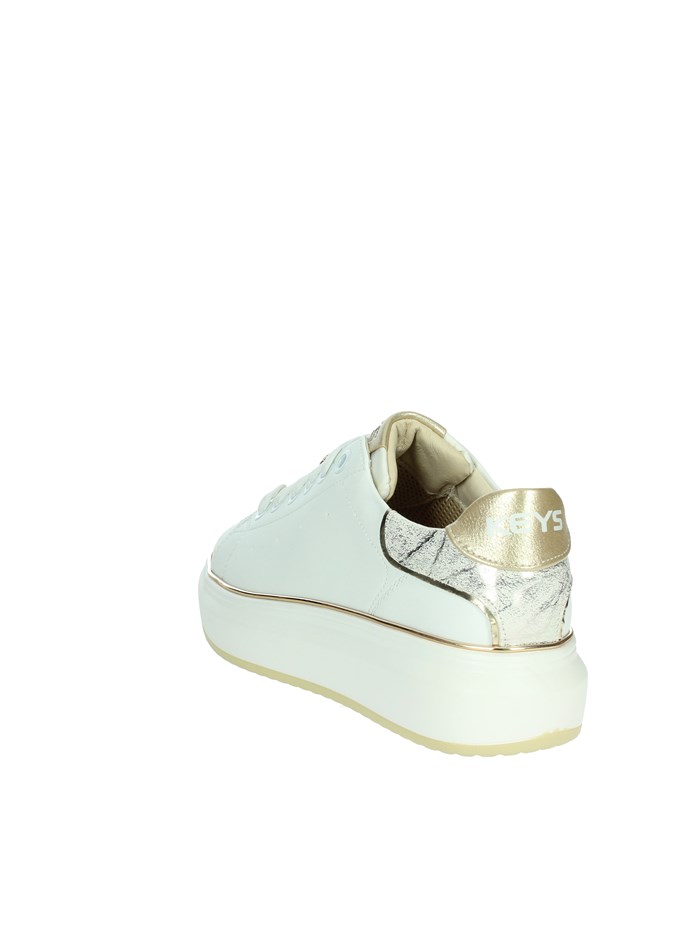 SNEAKERS BASSA K-10503 BIANCO/ORO