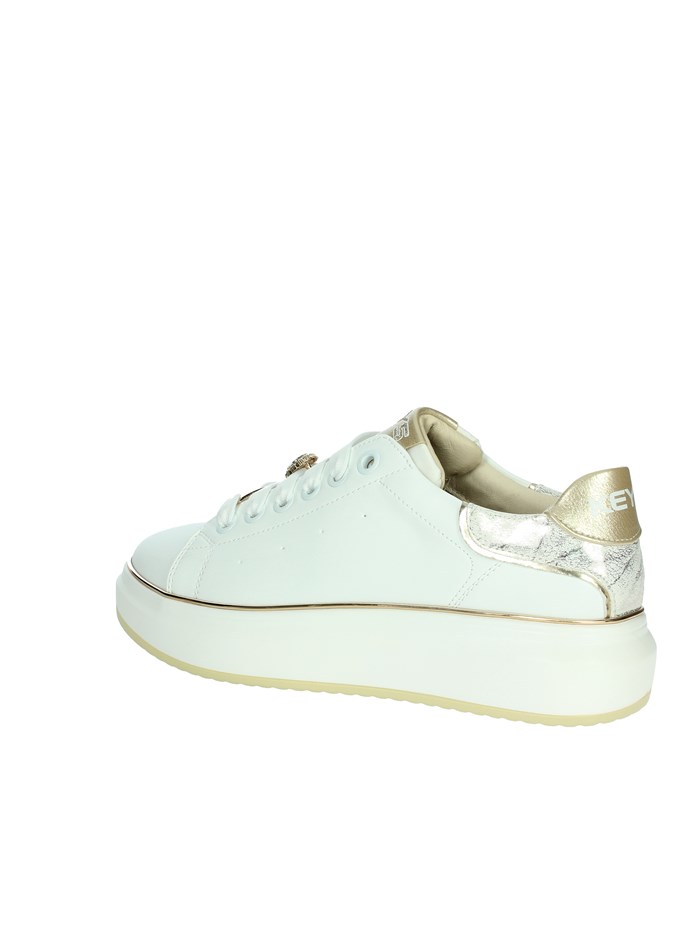 SNEAKERS BASSA K-10503 BIANCO/ORO