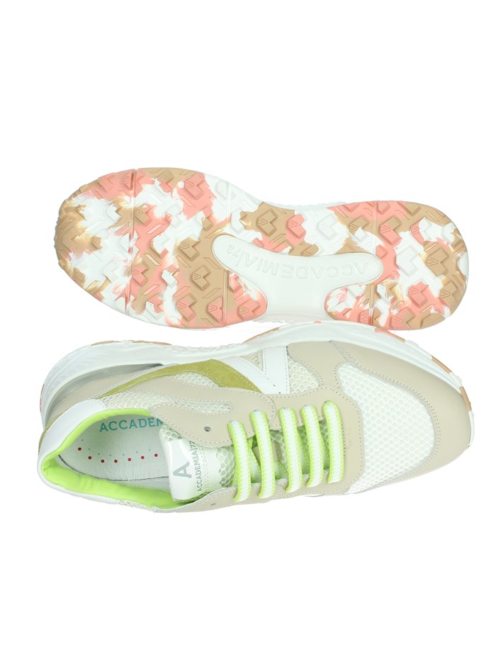 SNEAKERS BASSA AC-111 BEIGE/BIANCO