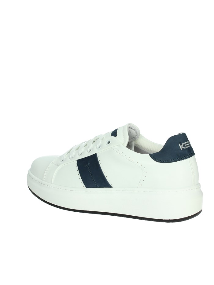 SNEAKERS BASSA K-10670 BIANCO/BLU