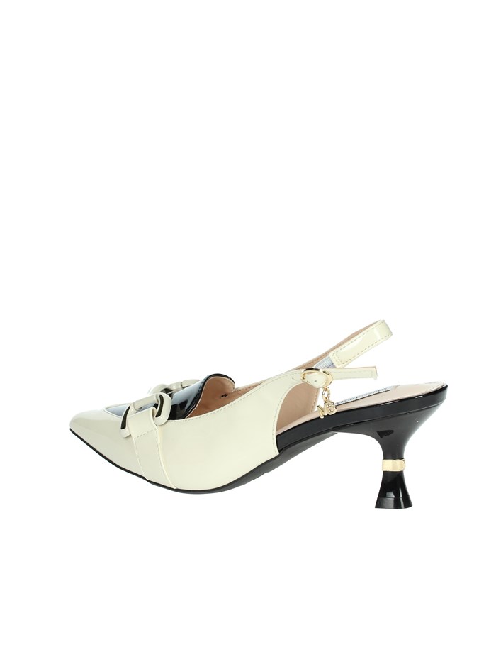 DECOLLETE' 51102 BEIGE/NERO