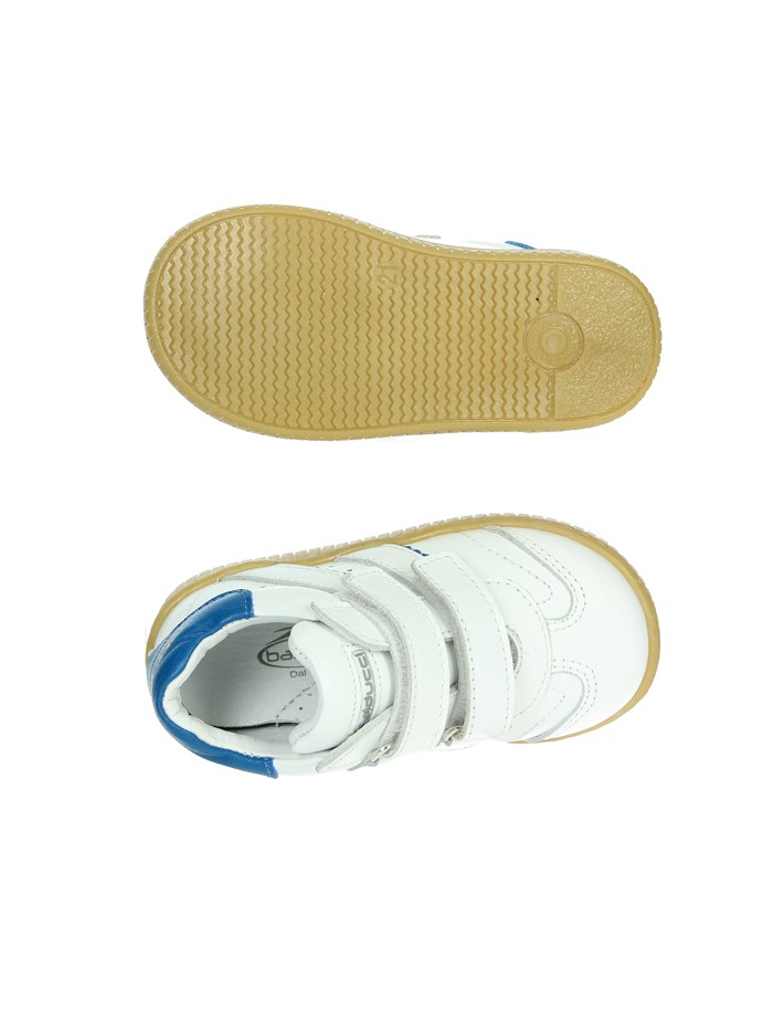 SNEAKERS BASSA MSPO4783 BIANCO/BLU