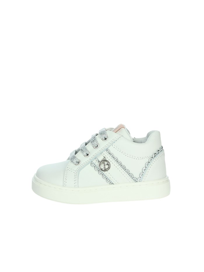 SNEAKERS BASSA CITA6826 BIANCO/ARGENTO
