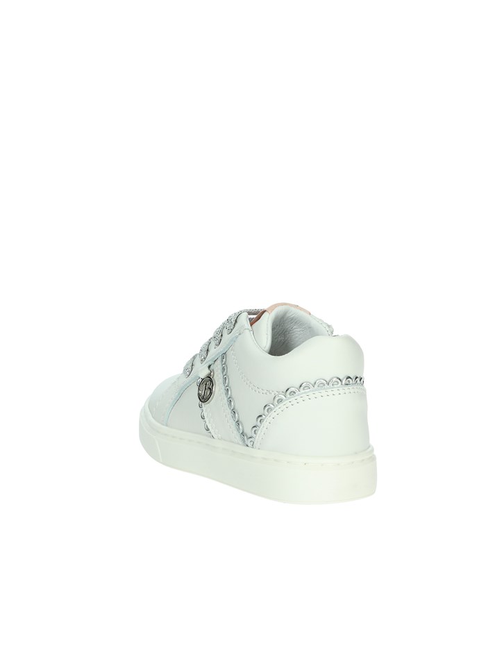 SNEAKERS BASSA CITA6826 BIANCO/ARGENTO