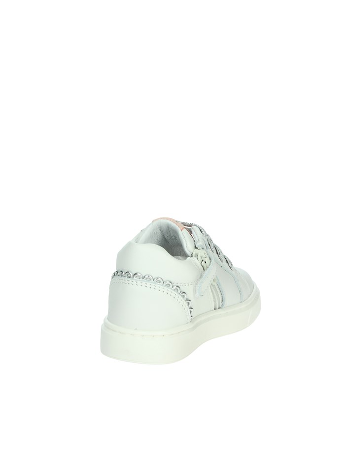 SNEAKERS BASSA CITA6826 BIANCO/ARGENTO