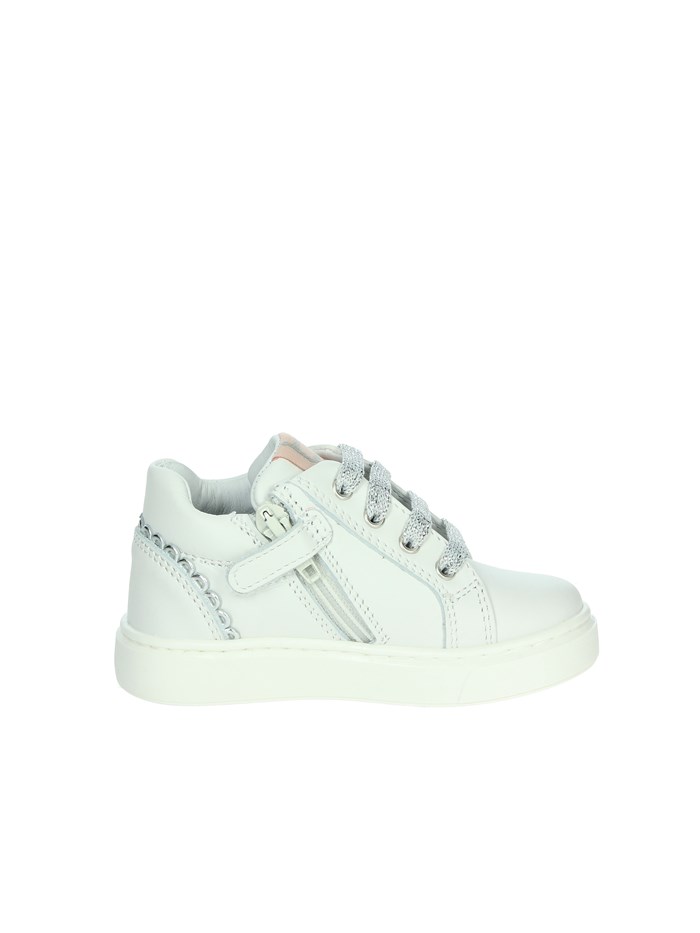 SNEAKERS BASSA CITA6826 BIANCO/ARGENTO