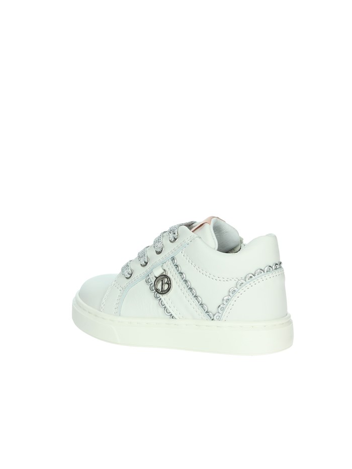SNEAKERS BASSA CITA6826 BIANCO/ARGENTO