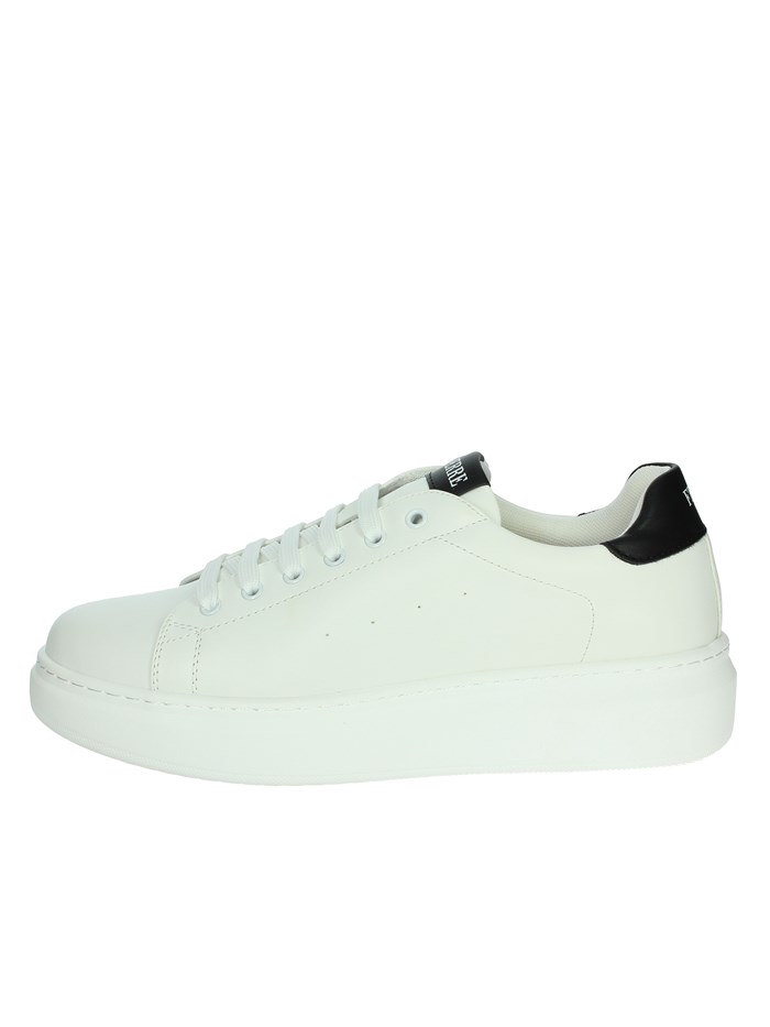 SNEAKERS BASSA FU-110 BIANCO/NERO