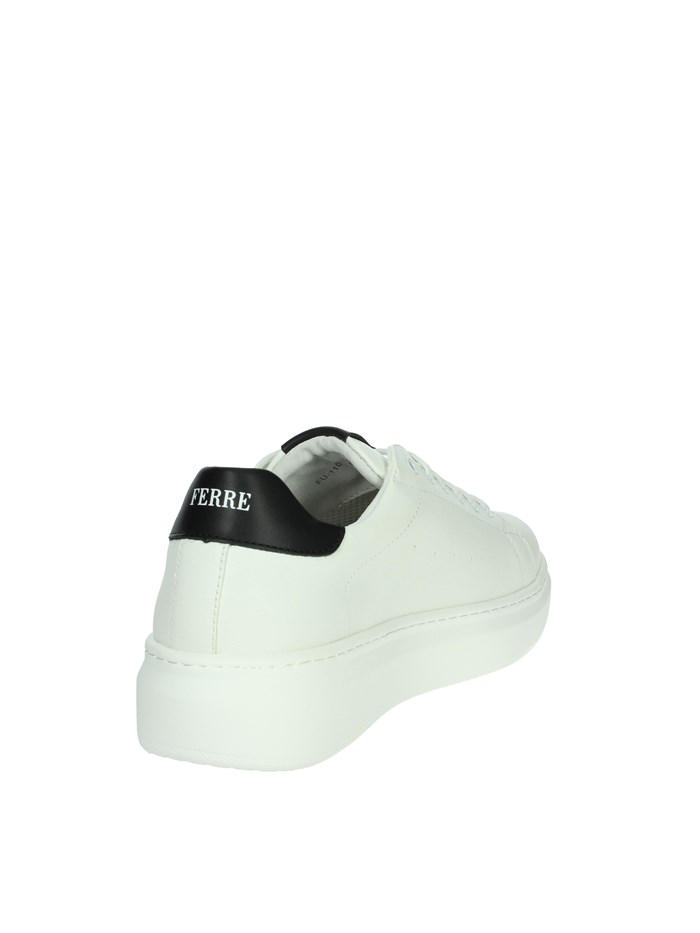 SNEAKERS BASSA FU-110 BIANCO/NERO