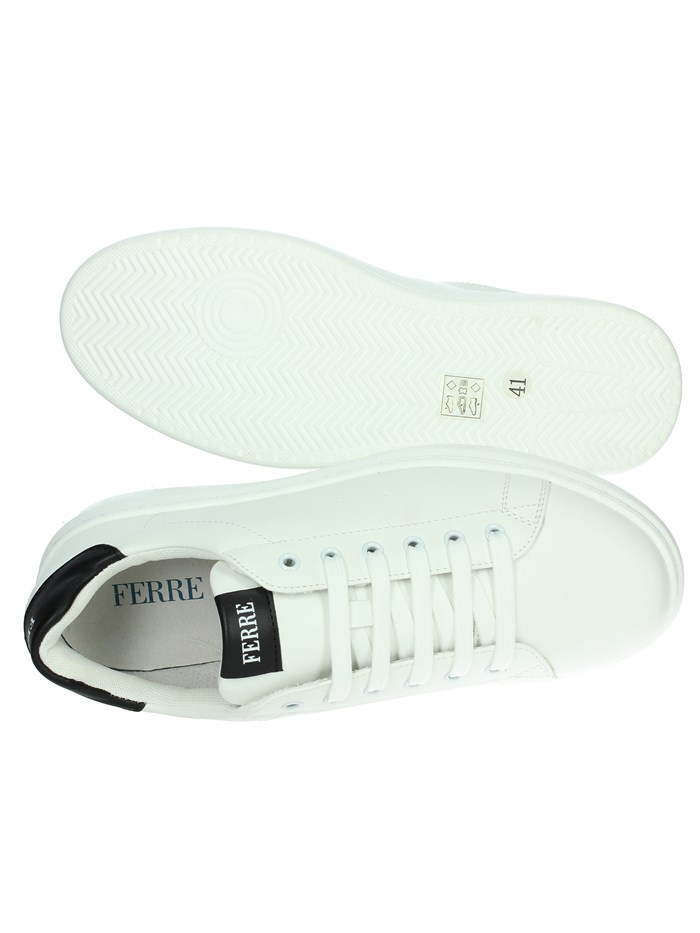 SNEAKERS BASSA FU-110 BIANCO/NERO
