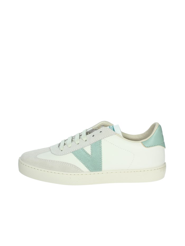SNEAKERS BASSA 1126184 BIANCO/VERDE