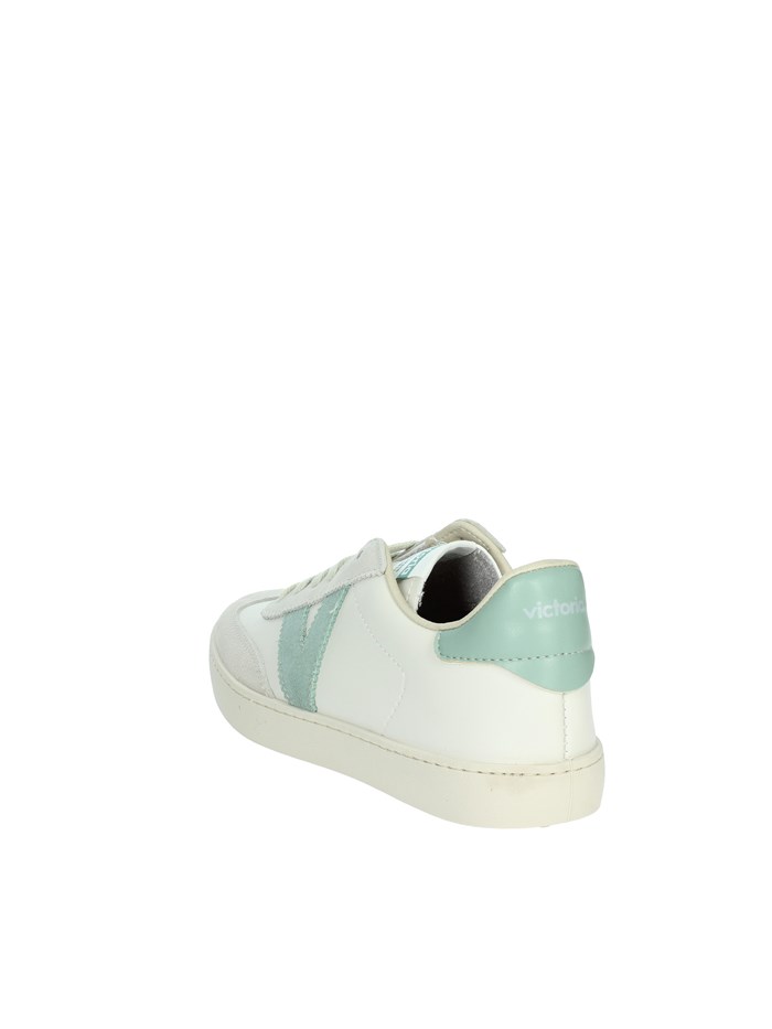 SNEAKERS BASSA 1126184 BIANCO/VERDE