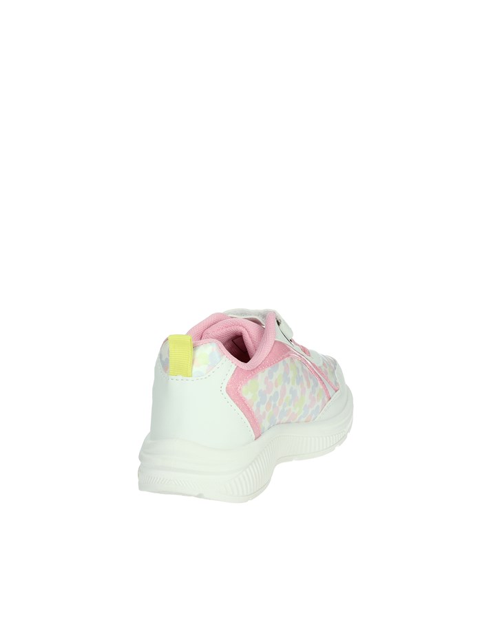 SNEAKERS BASSA DM01115 BIANCO/ROSA