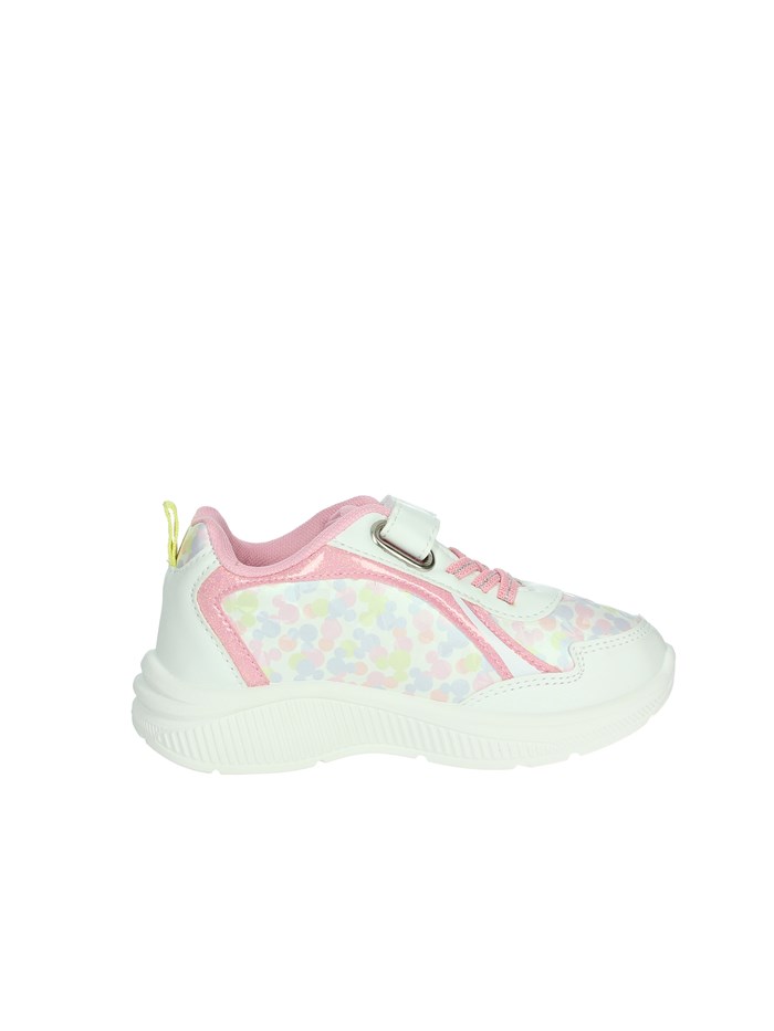 SNEAKERS BASSA DM01115 BIANCO/ROSA