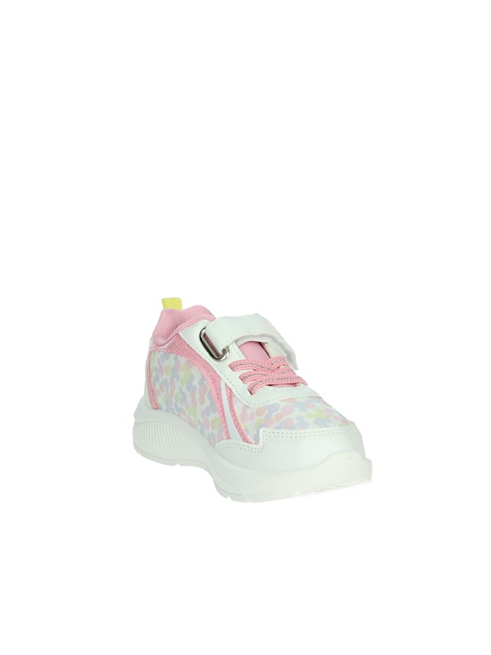 SNEAKERS BASSA DM01115 BIANCO/ROSA