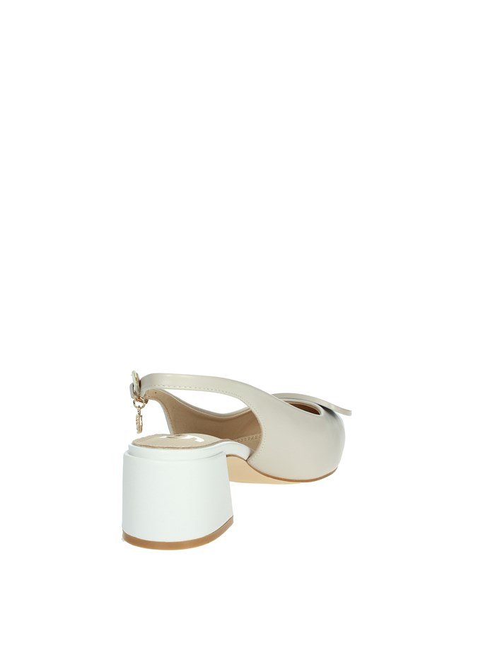 SLINGBACK GD269 BIANCO/BEIGE