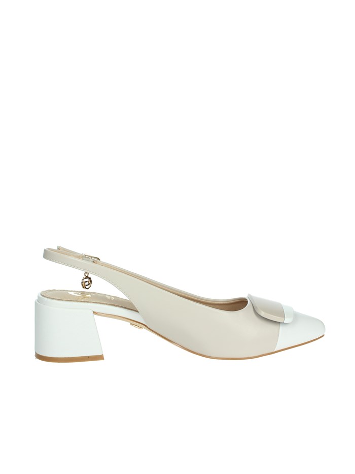 SLINGBACK GD269 BIANCO/BEIGE