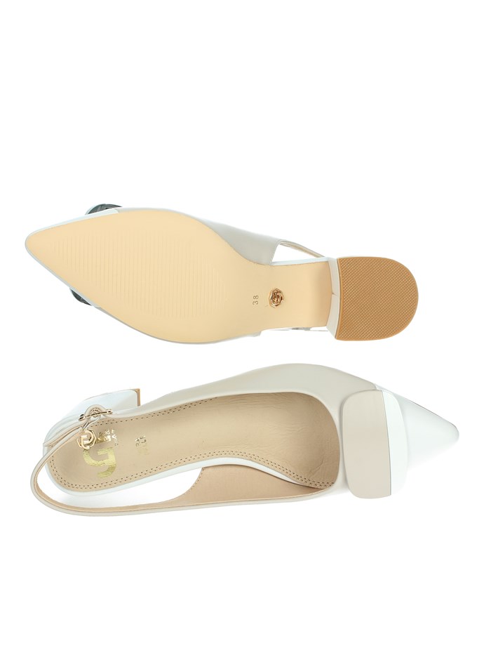 SLINGBACK GD269 BIANCO/BEIGE