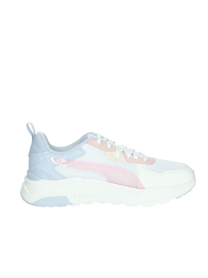 SNEAKERS BASSA 402265 BIANCO/ROSA
