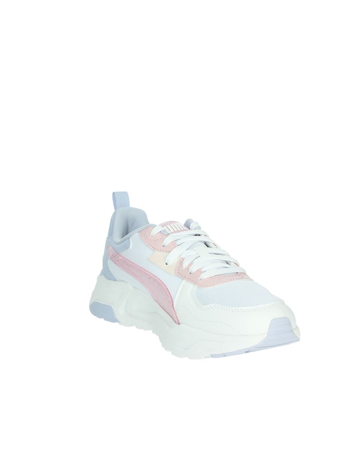 SNEAKERS BASSA 402265 BIANCO/ROSA