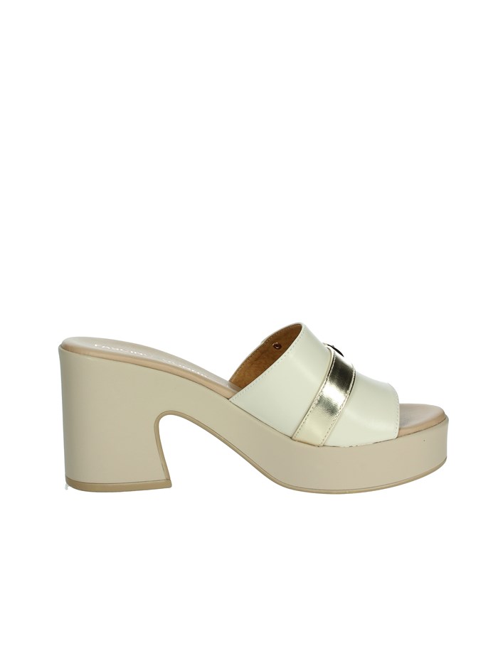 CIABATTE CON TACCO 57150-E5 BEIGE
