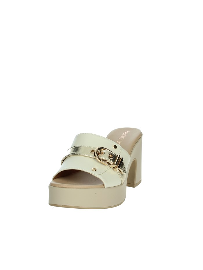 CIABATTE CON TACCO 57150-E5 BEIGE
